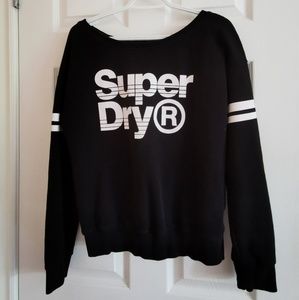 Superdry boat neck sweatshirt